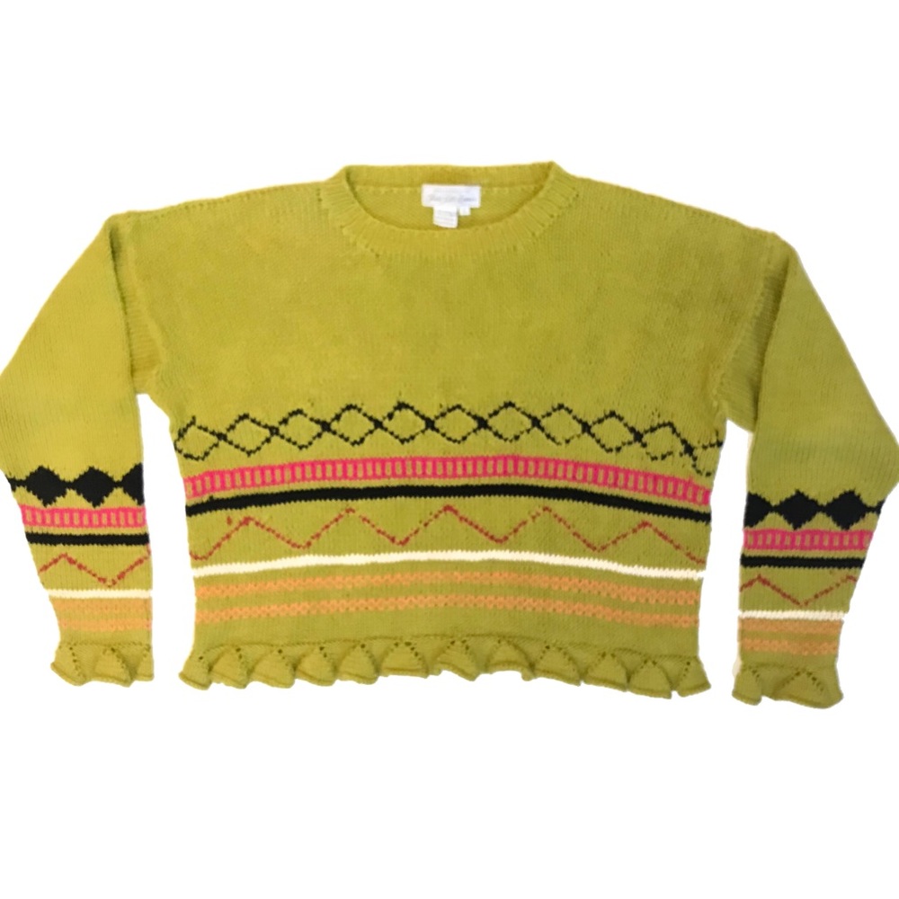 Saks Green Sweater